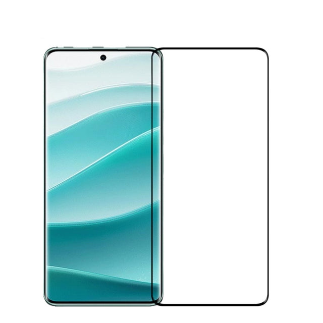 For Redmi Note 14 Pro 5G / 14 Pro+ 5G MOFI 9H 3D Hot Bending Tempered Glass Film(Black)