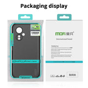 For Xiaomi Redmi Note 12 Turbo MOFI Fandun Series Frosted PC Ultra-thin All-inclusive Phone Case(Blue)