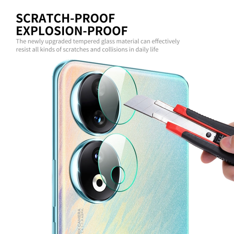 For Honor 90 5Sets ENKAY Hat-Prince 9H Rear Camera Lens Tempered Glass Film