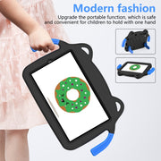 For Lenovo Tab M8 TB-300FU/TB-300XU 4rd Gen Ice Baby EVA Shockproof Hard PC Tablet Case(Black+Blue)