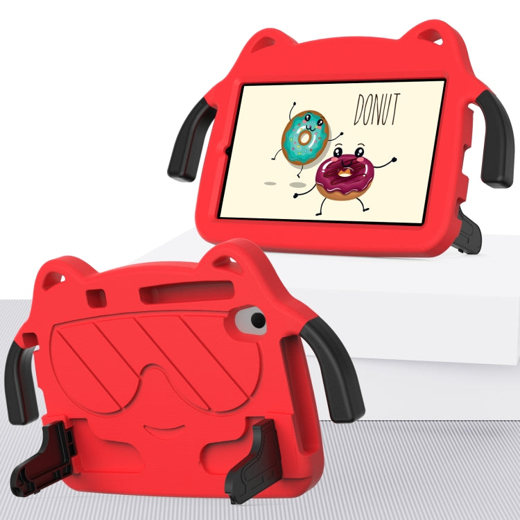 For Lenovo Tab M8 HD 8505F/X8705F 2rd Gen Ice Baby EVA Shockproof Hard PC Tablet Case(Red+Black)