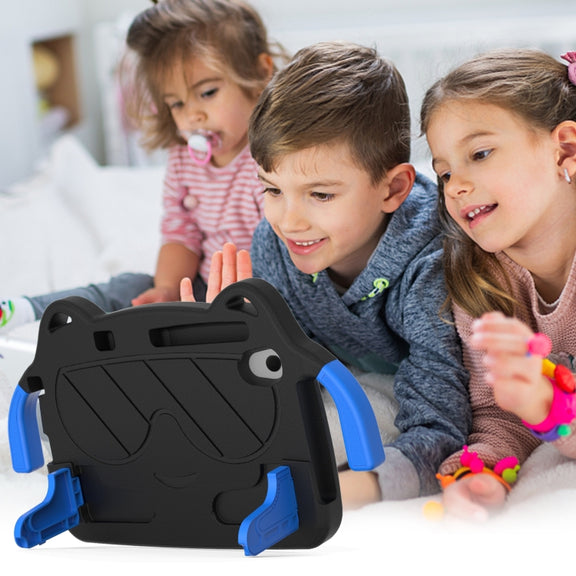 For Lenovo Tab M8 HD 8505F/X8705F 2rd Gen Ice Baby EVA Shockproof Hard PC Tablet Case(Black+Blue)