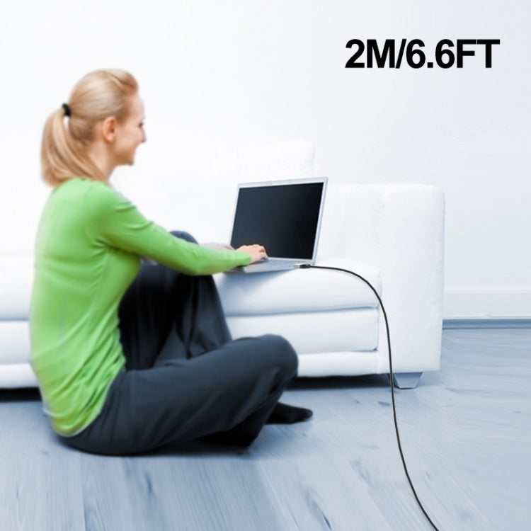 ENKAY 140W USB-C / Type-C to MagSafe 3 Nylon Braided Magnetic Charging Cable with LED Indicator for MacBook 6.6FT(Blue)