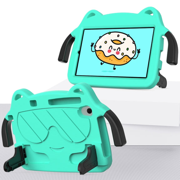 For TCL LE 2023 / Tab 8 2022 Ice Baby EVA Shockproof Hard PC Tablet Case(Mint Green+Black)