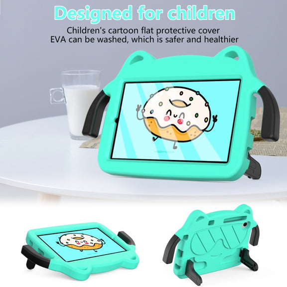 For TCL LE 2023 / Tab 8 2022 Ice Baby EVA Shockproof Hard PC Tablet Case(Mint Green+Black)