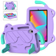 For TCL LE 2023 / Tab 8 2022 Ice Baby EVA Shockproof Hard PC Tablet Case(Light Purple+Mint Green) - Others by PMC TechLife | Online Shopping South Africa | PMC TechLife | Buy Now Pay Later Mobicred