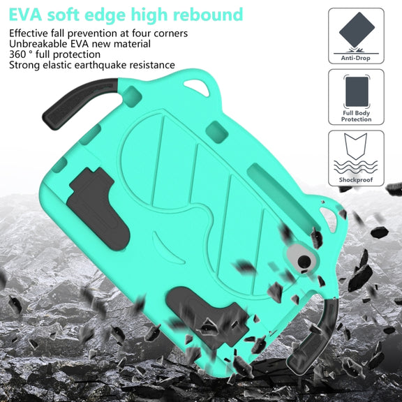 For Huawei MatePad T8 8.0 2020 Ice Baby EVA Shockproof Hard PC Tablet Case(Mint Green+Black)