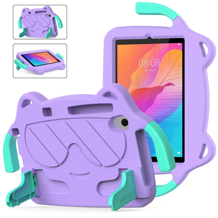 For Huawei MatePad T8 8.0 2020 Ice Baby EVA Shockproof Hard PC Tablet Case(Light Purple+Mint Green) - Huawei by PMC TechLife | Online Shopping South Africa | PMC TechLife | Buy Now Pay Later Mobicred