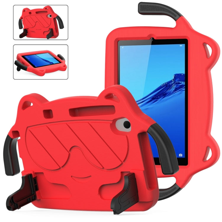 For Huawei MediaPad M5 Lite 8.0 Ice Baby EVA Shockproof Hard PC Tablet Case(Red+Black) - Huawei by PMC TechLife | Online Shopping South Africa | PMC TechLife | Buy Now Pay Later Mobicred