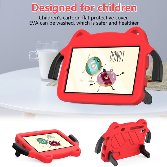 For Huawei MediaPad M5 Lite 8.0 Ice Baby EVA Shockproof Hard PC Tablet Case(Red+Black)