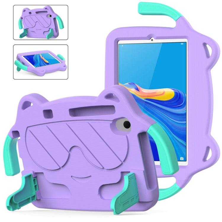 For Huawei MediaPad M6 8.4 2019/2020 Ice Baby EVA Shockproof Hard PC Tablet Case(Light Purple+Mint Green) - Huawei by PMC TechLife | Online Shopping South Africa | PMC TechLife | Buy Now Pay Later Mobicred