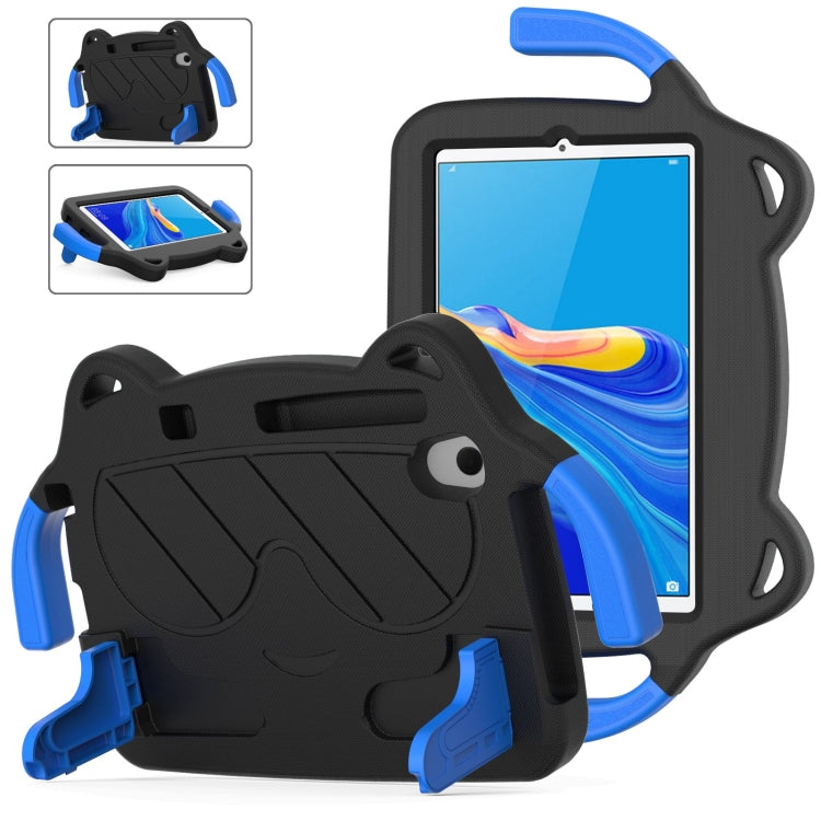 For Huawei MediaPad M6 8.4 2019/2020 Ice Baby EVA Shockproof Hard PC Tablet Case(Black+Blue) - Huawei by PMC TechLife | Online Shopping South Africa | PMC TechLife | Buy Now Pay Later Mobicred
