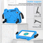 For Huawei MediaPad M6 8.4 2019/2020 Ice Baby EVA Shockproof Hard PC Tablet Case(Black+Blue)