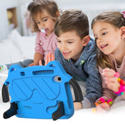 For Huawei MediaPad M6 8.4 2019/2020 Ice Baby EVA Shockproof Hard PC Tablet Case(Black+Blue)