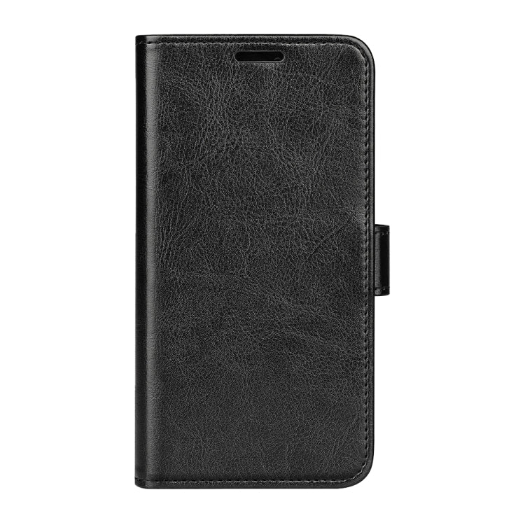 For iPhone 16 Pro Max R64 Texture Horizontal Flip Leather Phone Case(Black) - iPhone 16 Pro Max Cases by PMC TechLife | Online Shopping South Africa | PMC TechLife | Buy Now Pay Later Mobicred