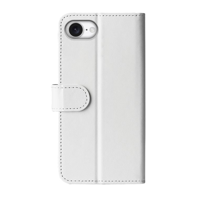 For iPhone 16e R64 Texture Horizontal Flip Leather Phone Case(White) - iPhone 16e Cases by PMC TechLife | Online Shopping South Africa | PMC TechLife | Buy Now Pay Later Mobicred