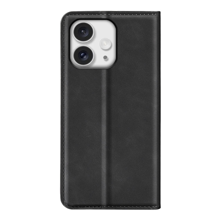 For iPhone 16 Pro Max Retro-skin Magnetic Suction Leather Phone Case(Black) - iPhone 16 Pro Max Cases by PMC TechLife | Online Shopping South Africa | PMC TechLife | Buy Now Pay Later Mobicred