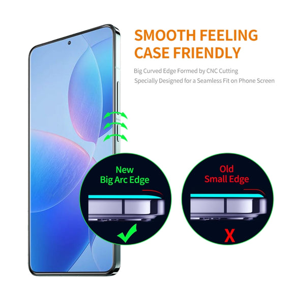 For Redmi K70 / K70 Pro / K70E 2pcs ENKAY Hat-Prince 0.26mm 9H 2.5D High Aluminum-silicon Tempered Glass Film