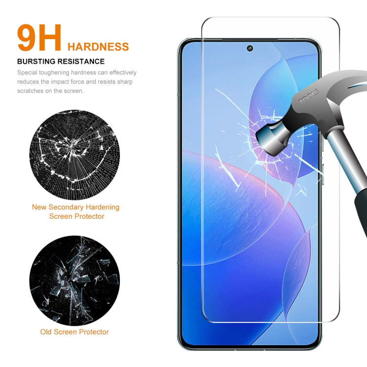 For Redmi K70 / K70 Pro / K70E 5pcs ENKAY Hat-Prince 0.26mm 9H 2.5D High Aluminum-silicon Tempered Glass Film