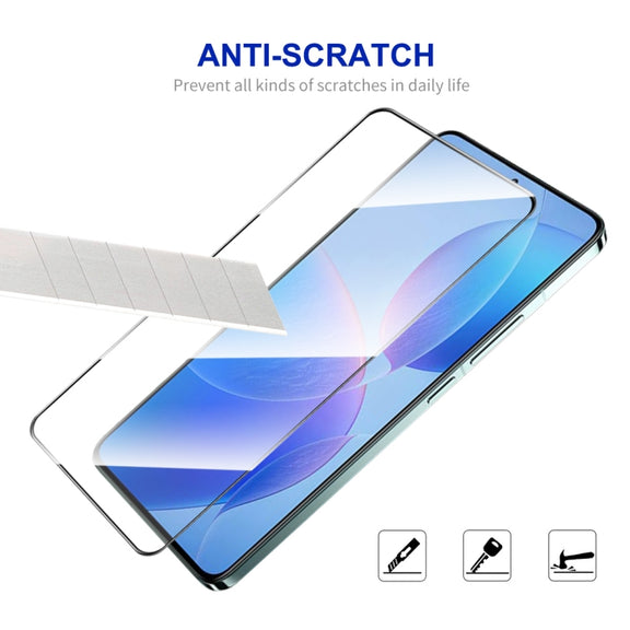 For Redmi K70 / K70 Pro / K70E ENKAY Hat-Prince Full Glue High Aluminum-silicon Tempered Glass Film