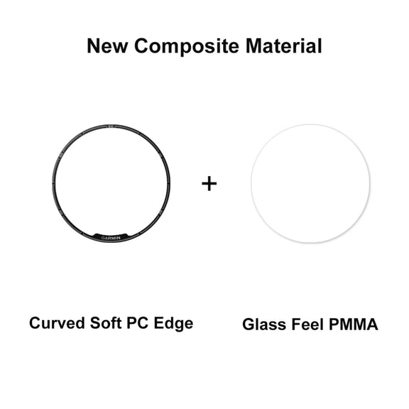 For Garmin Fenix 7 Pro ENKAY 3D Full Coverage Soft PC Edge PMMA HD Screen Protector Film