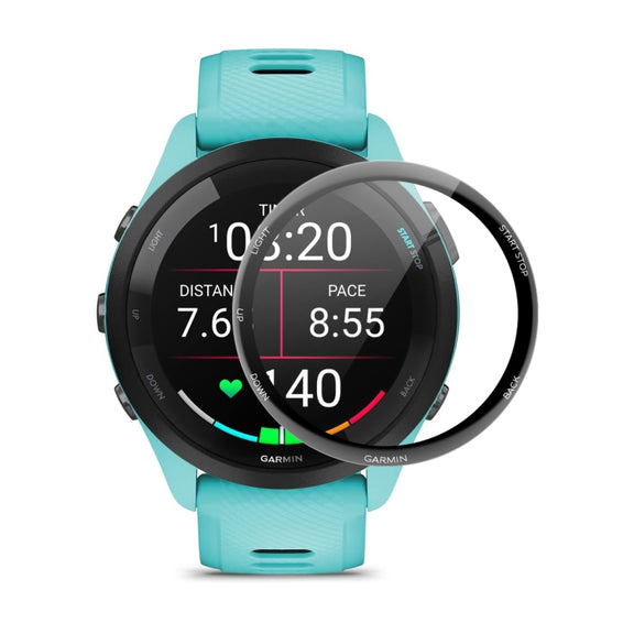 For Garmin Forerunner 265 ENKAY 3D Full Coverage Soft PC Edge PMMA HD Screen Protector Film
