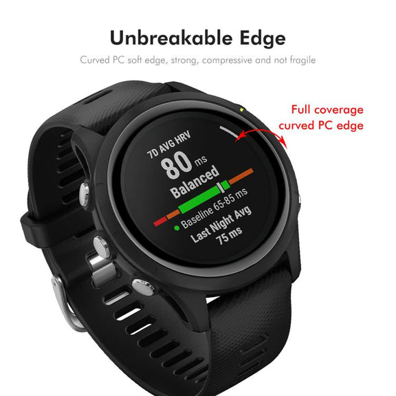 For Garmin vivoactive 6 ENKAY 3D Full Coverage Soft PC Edge PMMA HD Screen Protector Film