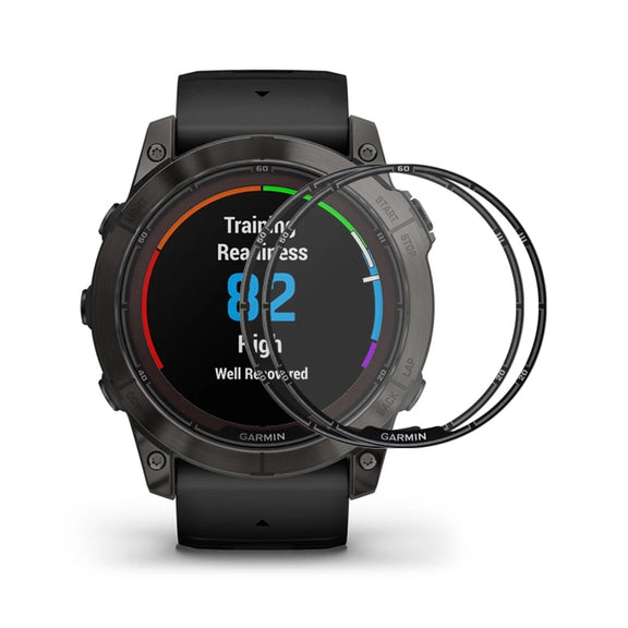 For Garmin Fenix 7 Pro 2pcs ENKAY 3D Full Coverage Soft PC Edge PMMA HD Screen Protector Film