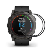 For Garmin Fenix 7X Pro 2pcs ENKAY 3D Full Coverage Soft PC Edge PMMA HD Screen Protector Film