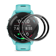 For Garmin Forerunner 265S 2pcs ENKAY 3D Full Coverage Soft PC Edge PMMA HD Screen Protector Film
