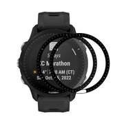 For Garmin Forerunner 955 / 955 Solar 2pcs ENKAY 3D Full Coverage Soft PC Edge PMMA HD Screen Protector Film