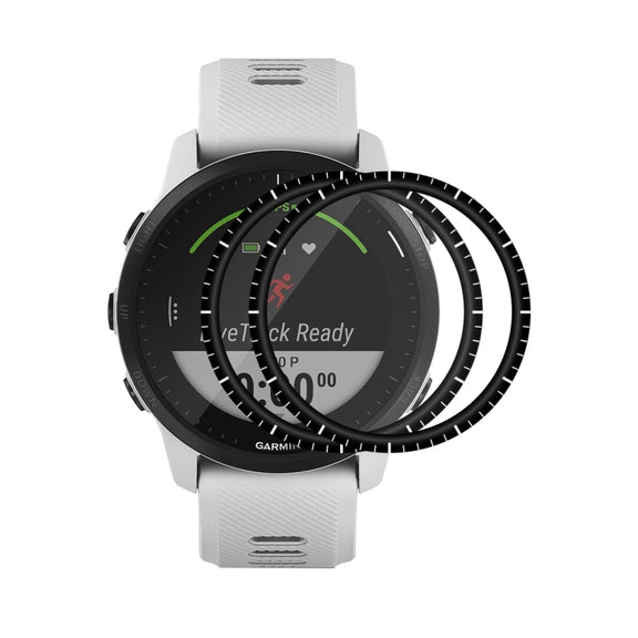 For Garmin Forerunner 945 2pcs ENKAY 3D Full Coverage Soft PC Edge PMMA HD Screen Protector Film