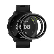 For Garmin Forerunner 158 2pcs ENKAY 3D Full Coverage Soft PC Edge PMMA HD Screen Protector Film