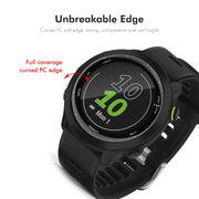 For Garmin Forerunner 158 2pcs ENKAY 3D Full Coverage Soft PC Edge PMMA HD Screen Protector Film