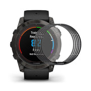 For Garmin Fenix 7 Pro 5pcs ENKAY 3D Full Coverage Soft PC Edge PMMA HD Screen Protector Film