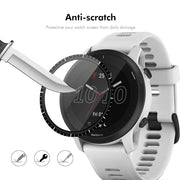 For Garmin Forerunner 945 5pcs ENKAY 3D Full Coverage Soft PC Edge PMMA HD Screen Protector Film
