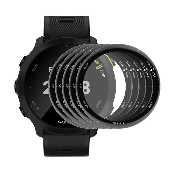 For Garmin Forerunner 158 5pcs ENKAY 3D Full Coverage Soft PC Edge PMMA HD Screen Protector Film - free shipping - PMC TechLife - Order now!