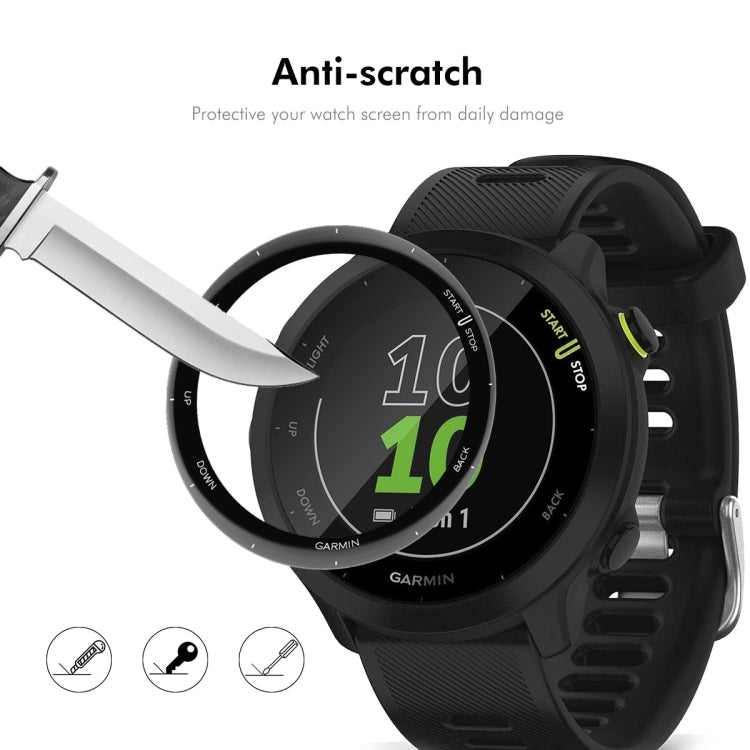 For Garmin Forerunner 158 5pcs ENKAY 3D Full Coverage Soft PC Edge PMMA HD Screen Protector Film - free shipping - PMC TechLife - Order now!