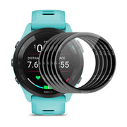 For Garmin Forerunner 245 / 245 Music 5pcs ENKAY 3D Full Coverage Soft PC Edge PMMA HD Screen Protector Film