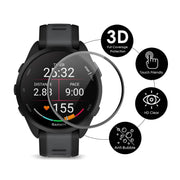 For Garmin Forerunner 165 / 165 Music 5pcs ENKAY 3D Full Coverage Soft PC Edge PMMA HD Screen Protector Film