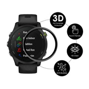 For Garmin vivoactive 6 5pcs ENKAY 3D Full Coverage Soft PC Edge PMMA HD Screen Protector Film