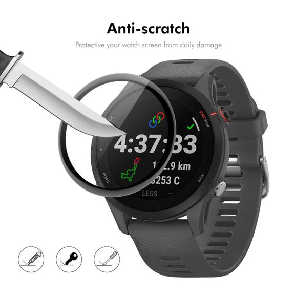 For Garmin vivoactive 6 5pcs ENKAY 3D Full Coverage Soft PC Edge PMMA HD Screen Protector Film