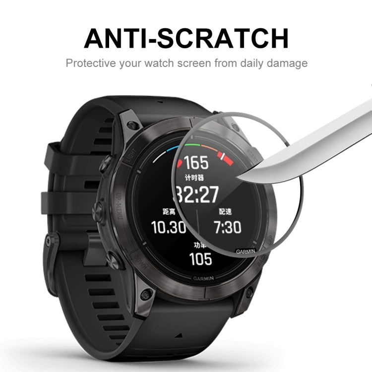 For Garmin Epix Pro Gen 2 42mm 10pcs ENKAY 3D Full Coverage Soft PC Edge PMMA HD Screen Protector Film
