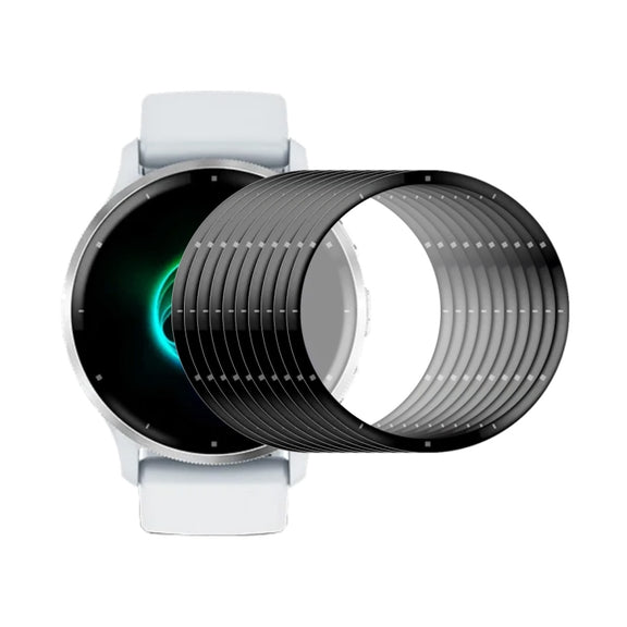 For Garmin Venu 3 10pcs ENKAY 3D Full Coverage Soft PC Edge PMMA HD Screen Protector Film