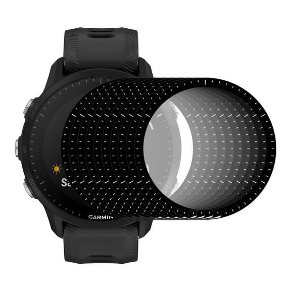 For Garmin Forerunner 955 / 955 Solar 10pcs ENKAY 3D Full Coverage Soft PC Edge PMMA HD Screen Protector Film