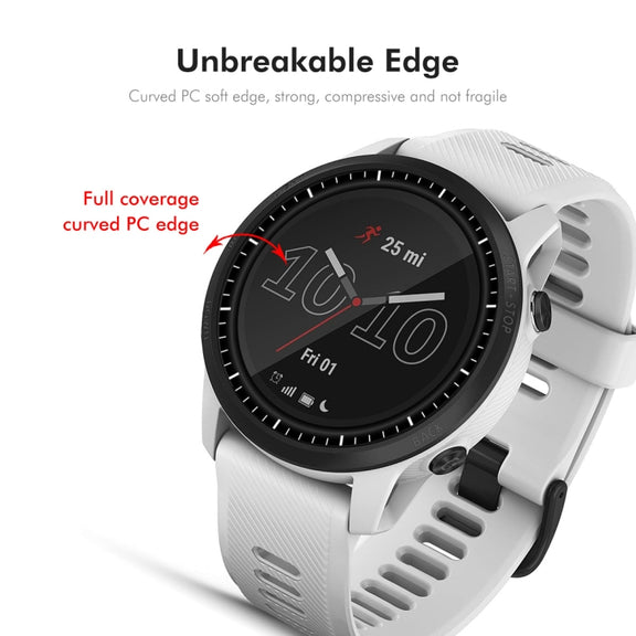 For Garmin Forerunner 945 10pcs ENKAY 3D Full Coverage Soft PC Edge PMMA HD Screen Protector Film