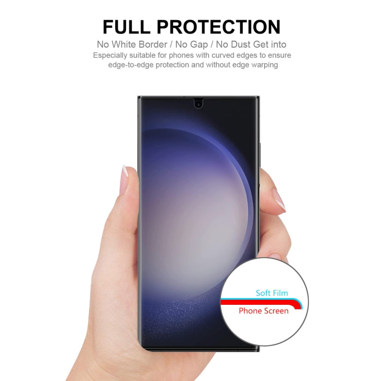 For Samsung Galaxy S23 Ultra 5G 5pcs ENKAY Hat-Prince Full Glue Coverage Soft Explosion-proof Hydrogel Film - free shipping - PMC Jewellery - Order now!