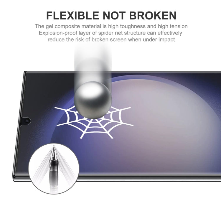 For Samsung Galaxy S23 Ultra 5G 5pcs ENKAY Hat-Prince Full Glue Coverage Soft Explosion-proof Hydrogel Film - free shipping - PMC Jewellery - Order now!