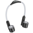 Long Life Twin-head Turbine Bladeless Neck Lazy Sports Fan(Black) - Electric Fans by PMC TechLife | Online Shopping South Africa | PMC TechLife | Buy Now Pay Later Mobicred