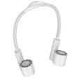 Long Life Twin-head Turbine Bladeless Neck Lazy Sports Fan(White) - Electric Fans by PMC TechLife | Online Shopping South Africa | PMC TechLife | Buy Now Pay Later Mobicred